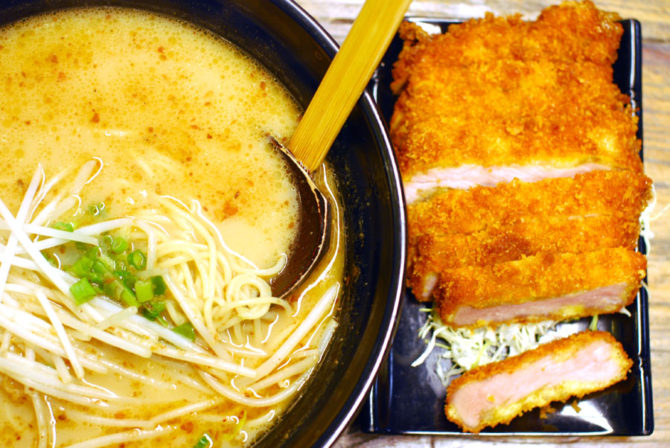 Tonkatsu Ramen – noodle w zupie