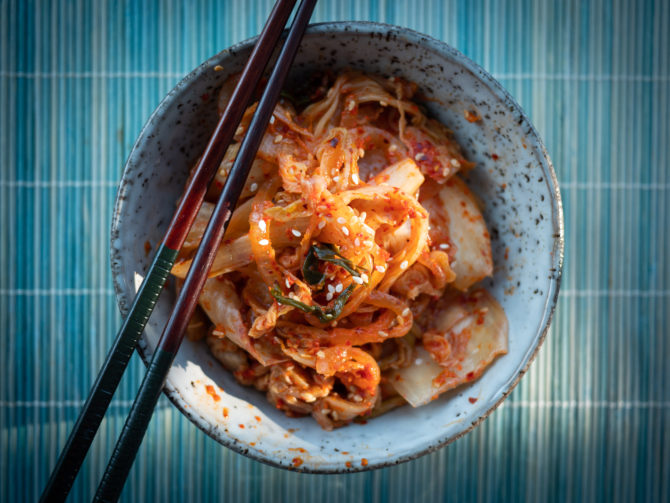 Kimchi – koreańska kiszona kapusta